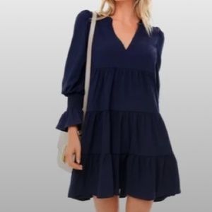 Tuckernuck Navy Crepe Kenzo